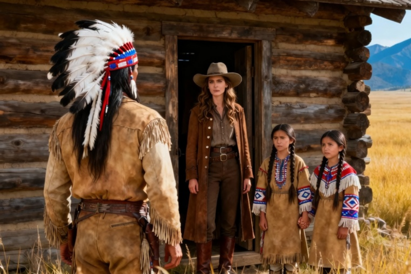 She Saved Two Blackfoot Girls — What Their Father Did the Next Day Stunned Everyone