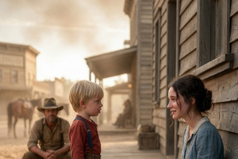 “He Walked Past Her Every Day — Then His Little Boy Said One Sentence That Changed Both Their Lives