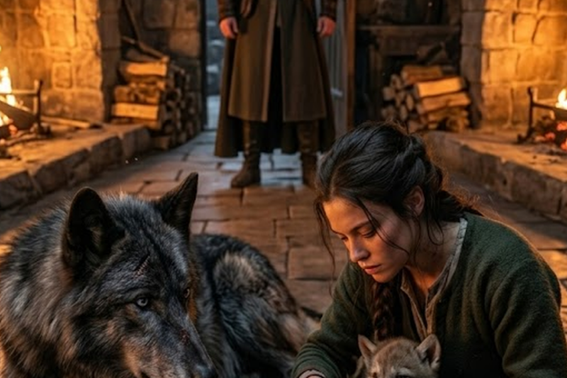 THE ALPHA KING’S WARWOLF CARRIED A BLEEDING PUP TO HER DOOR — SHE HAD IT BREATHING IN MINUTES