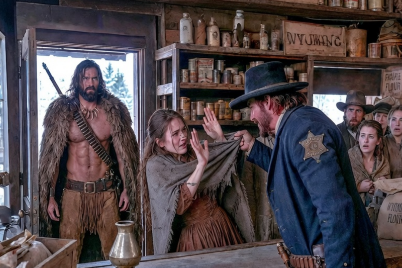 THE TOWN CALLED HER TAINTED BUT THE LONELY MOUNTAIN MAN SAW ONLY THE WOMAN
