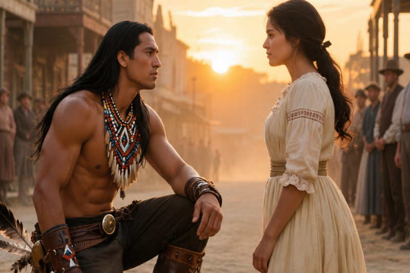AT 19, SHE WAS FORCED TO MARRY AN APACHE — BUT HIS WEDDING GIFT SILENCED THE WHOLE TOWN