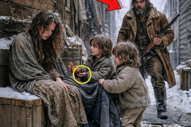 “Mama, Can We Keep Her?” The Mountain Man’s Twins Clung to the Woman Everyone Rejected
