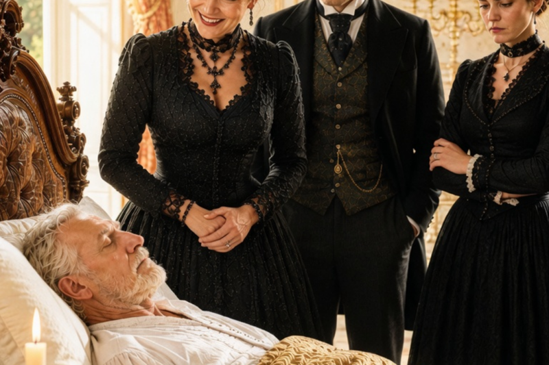 The Rich Lord Pretended to Be Sick to Test His Wife and Children,Their Reaction Destroyed everything