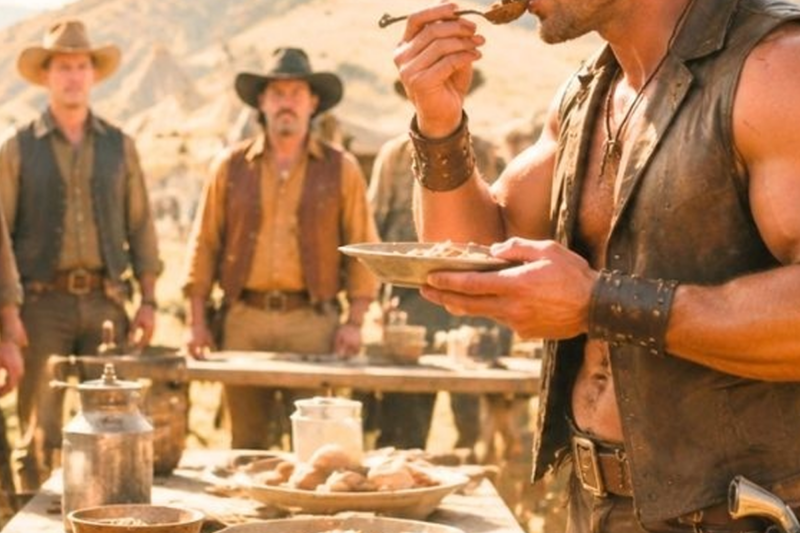 “Please… Don’t Eat It.” The Entire Tent Fell Silent After Silas Boon Took One Bite Of Her Mysterious Stew