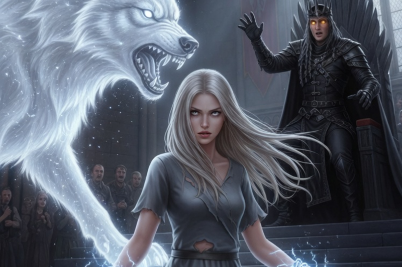 She Hid Her White Wolf for 5 Years — Until They Forced Her to Shift in Front of the Lycan King