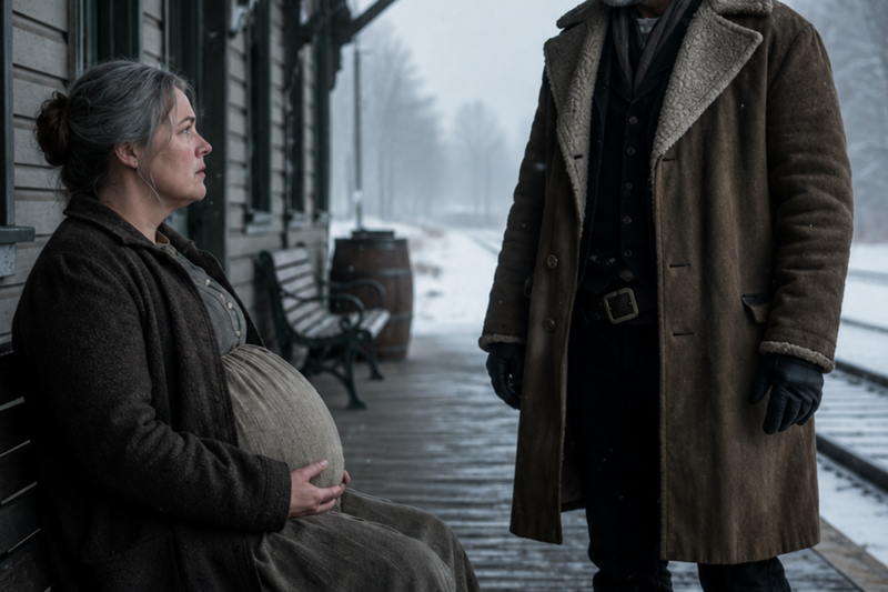 The Snowbound Bride and the Cowboy Who Gave Her a Home