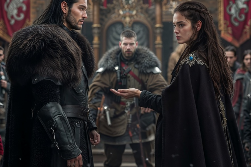 THE GIRL WHO RETURNED THE KING’S CLOAK