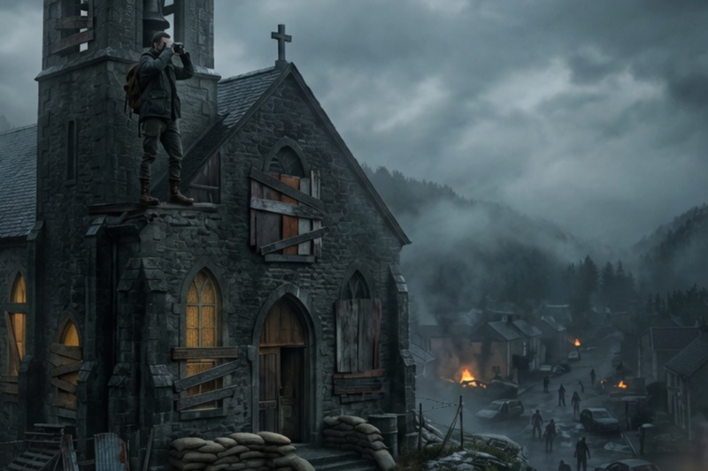 I Turned a 129-Year-Old Church Into an Impenetrable Fortress During the Outbreak… But After 35 Days, I Did the One Thing That Could Have Gotten Us All Killed