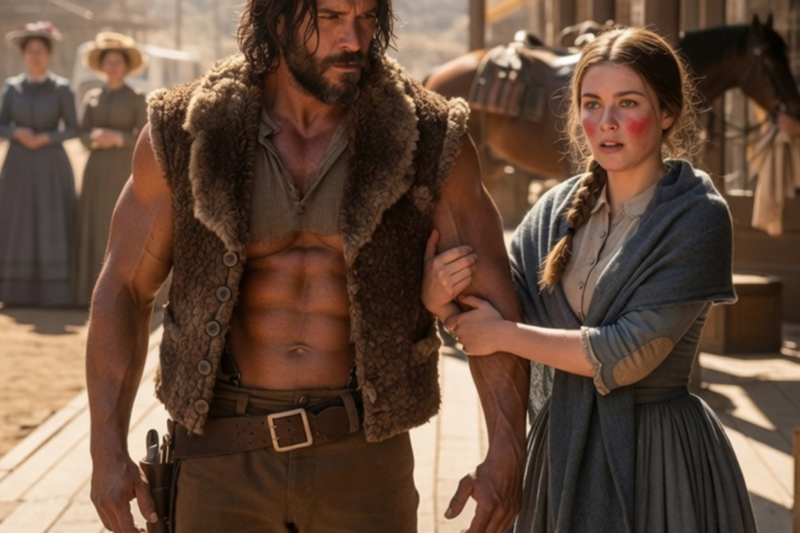 Mountain Man Saw Her Shamed for Wearing Patched Clothes—He Bought New Fabric