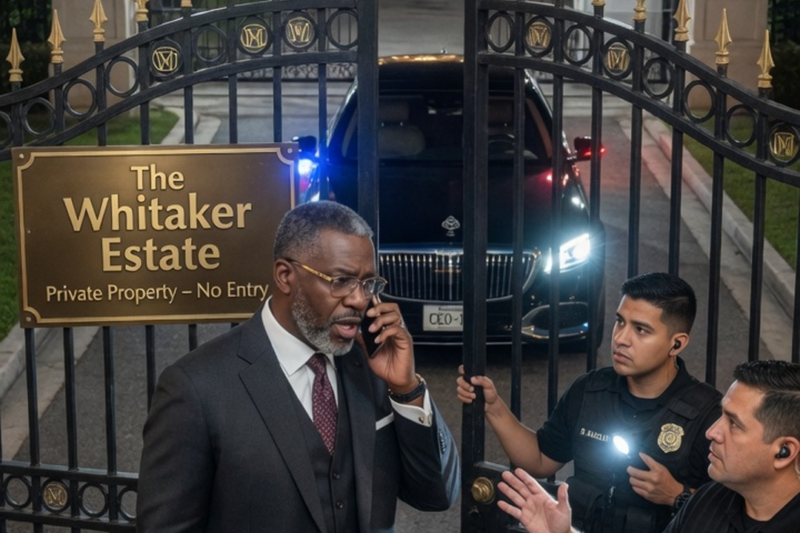 Black CEO Blocked at His Own Mansion Gate — Minutes Later, He Fires the Entire Security Team