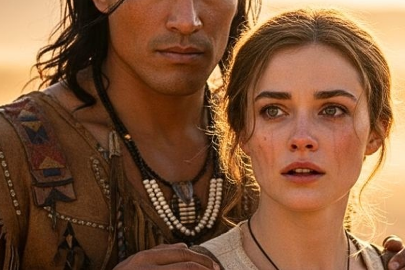 “The Apache Warrior Called Me His Wife… But What I Found Beneath His Bed That Winter Changed Everything”