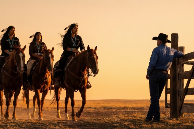 THE APACHE WOMEN WHO CAME BACK FOR REVENGE… AND CHANGED A COWBOY’S LIFE FOREVER