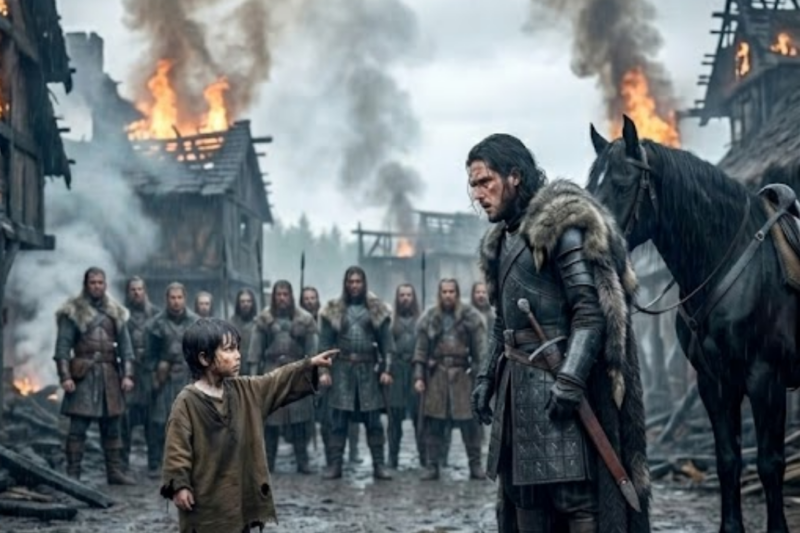 “You’re Coming With Me, I Need A Father” — The Orphan’s Words That Froze The Alpha King In The Blood Rain Battlefield