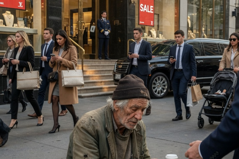 The Beggar No One Would Help… And the Twist That Shook the Whole City