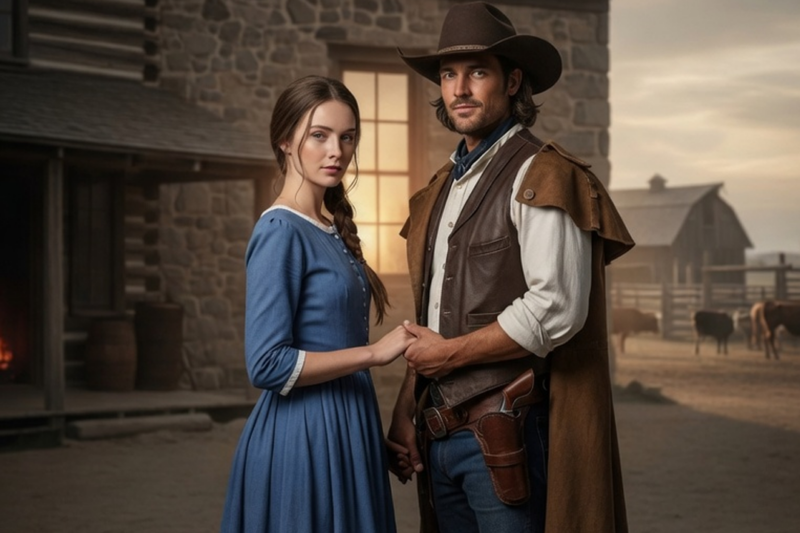 She Was Sold At Sunrise, The Rancher Bought Her At Noon And Married Her By Sunset