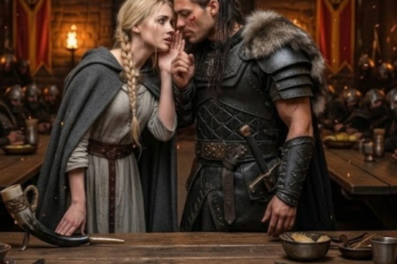 Don’t Drink That,” She Whispered To The Alpha King—He Took Her Hand And Said 3 Words At The Pack