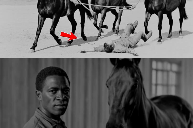 THE SLAVE WHO TORE HIS MASTER INTO FOUR PIECES WITH HORSES