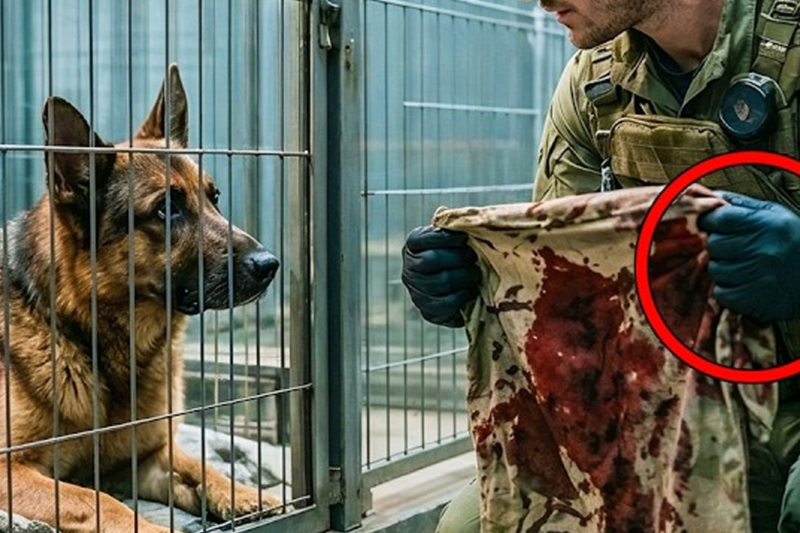 Everyone Thought the Military Dog Was Mourning… Until He Exposed the Betrayal That Killed an Entire SEAL Team