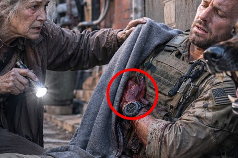 He Was a Dying Navy SEAL in a Rain-Soaked Alley… Until a Homeless Woman With a Hidden Past Changed Everything Forever