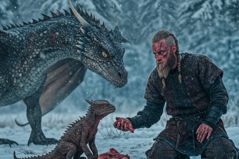 THE VIKING WHO SAVED A DRAGON
