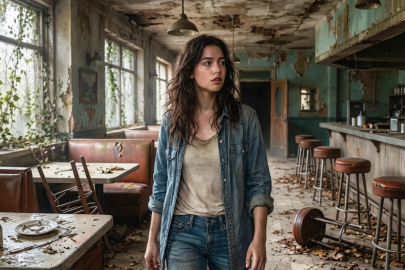 HOMELESS AT 18, SHE INHERITED HER FAMILY’S ABANDONED RESTAURANT — WHEN SHE OPENED THE DOOR...