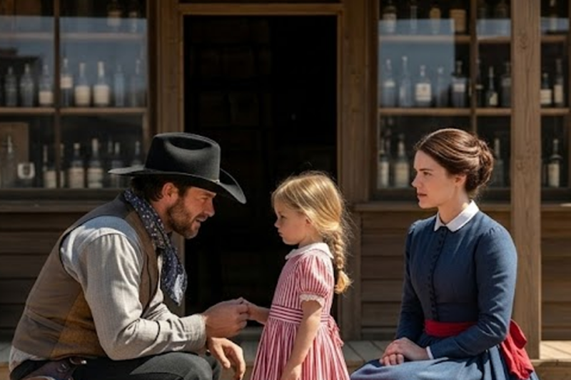 A COWBOY SAW A LITTLE GIRL MOCKED FOR HAVING NO FATHER — COWBOY KNELT AND SAID “YOU HAVE ONE NOW”
