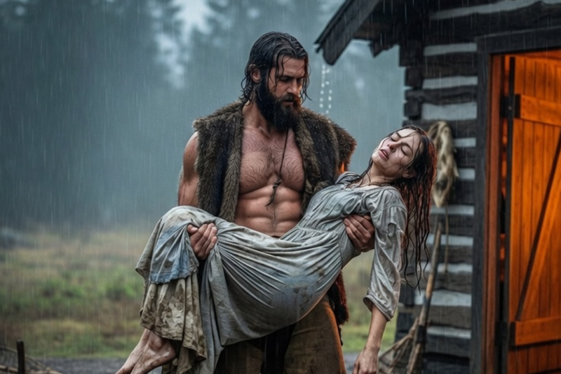 MOUNTAIN MAN FOUND HER COLLAPSED IN THE RAIN—AND CARRIED HER TO A LIFE SHE NEVER EXPECTED