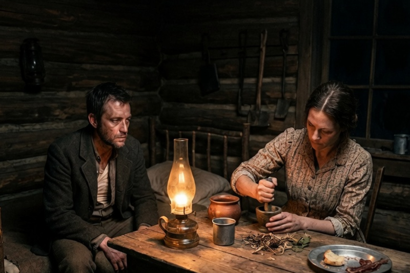 The Cowboy Offered Her His Last Meal — She Repaid Him With a Cure No Doctor Had