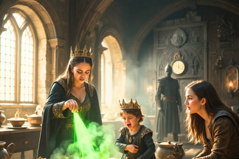 The Luna Poisoned the Alpha’s Meat — The Lowly Omega’s Antidote Saved His 4-Year-Old Heir