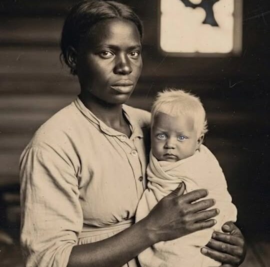 VIRGINIA DISCOVERED SLAVE BABIES WITH EMERALD EYES AND BLONDE HAIR — ALL FROM ONE FATHER