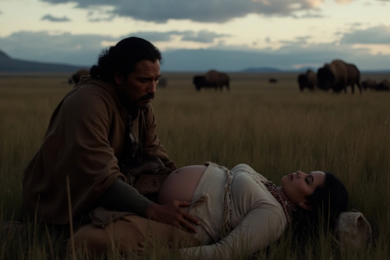 A SETTLER GIRL WAS LEFT TO DIE WITH HER UNBORN CHILD—UNTIL A LAKOTA HUNTER DISCOVERED HER