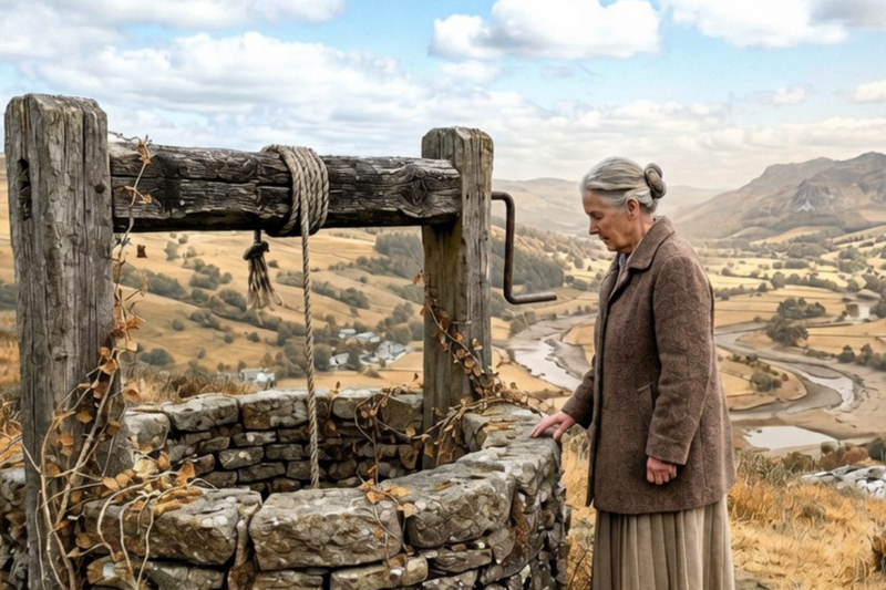 HER LATE HUSBAND LEFT A DRY WELL ON BARREN LAND — WHEN SHE CLIMBED DOWN AT 68, SHE NEVER CAME BACK THE SAME…