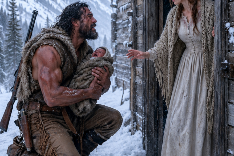HE CAME BEGGING FOR MILK FOR HIS CHILD—SHE FED THE BABY HERSELF BECAME THE MOTHER THE CHILD NEEDED