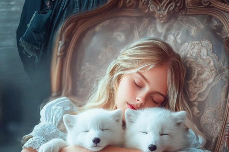 NO ONE COULD CALM THE ALPHA KING’S TWIN PUPS — UNTIL THE OMEGA MAID THEY ALL REJECTED DID THIS
