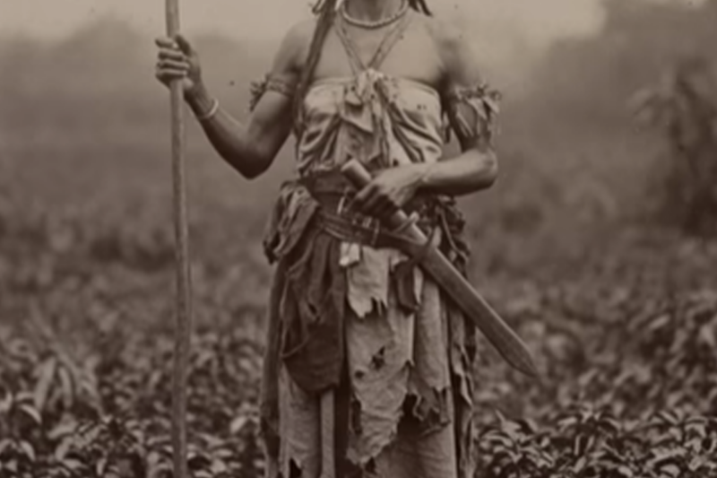 THE MOST ABUSED SLAVE GIRL IN ALABAMA ESCAPED AND BUTCHERED HER MASTER INTO PIECES NO ONE COULD IMAGINE