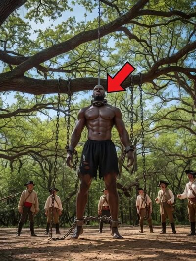 THEY HUNG THE 8 FOOT GIANT SLAVE FROM A TREE – THE ROPE SNAPPED AND HELL CAME WITH HIM