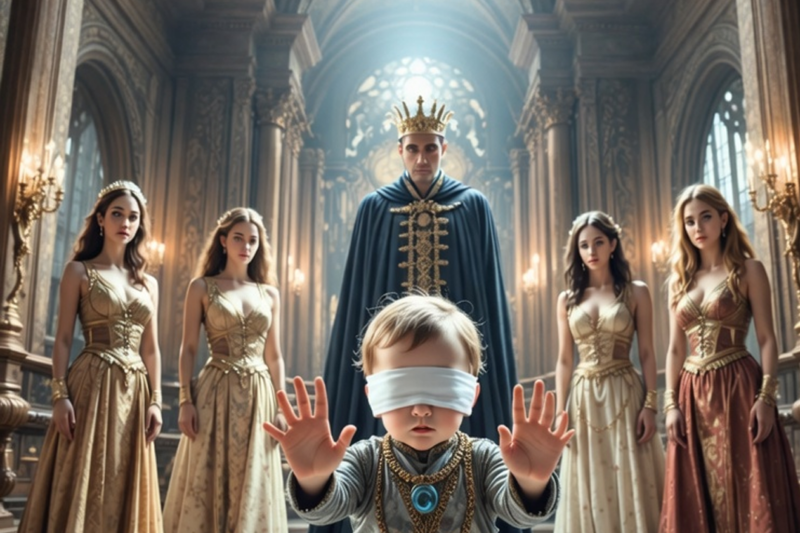 The Alpha Let His Blindfolded Heir Choose the Luna — The Kingdom Froze When He Stopped