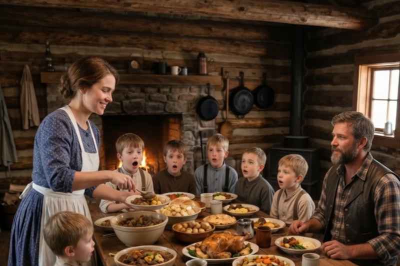 SHE WAS SENT TO MARRY A STRANGER WITH 6 SONS — ONE MEAL CHANGED EVERYTHING FOREVER
