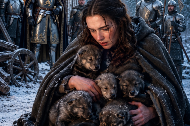 He banished her with nothing but a cloak.She found five dying pups in the snow… and changed the fate of two kingdoms.