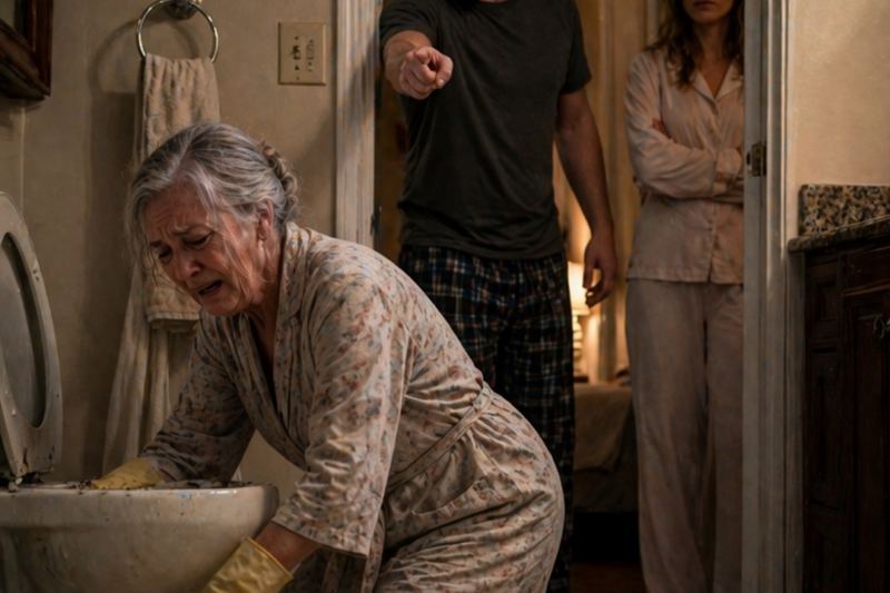 At 68, They Treated Her Like a Burden in the Home She Built — By Noon, Everything They Owned Was Sitting on the Curb