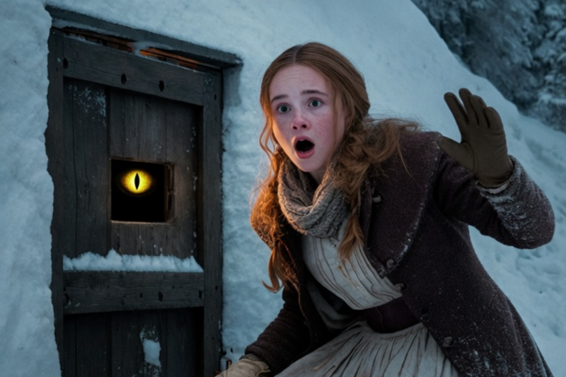 BANISHED AT 17, SHE FOUND A HIDDEN DOOR UNDER THE HILL — INSIDE WAS ENOUGH FOOD TO SURVIVE WINTER