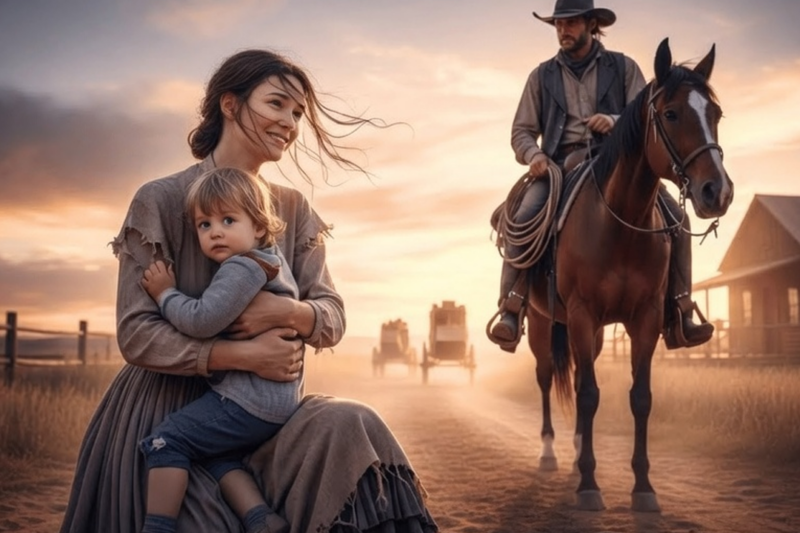 “PLEASE JUST FEED MY CHILD,” BEGGED THE DESPERATE MOM—THE COWBOY’S CHOICE CHANGED EVERYTHING