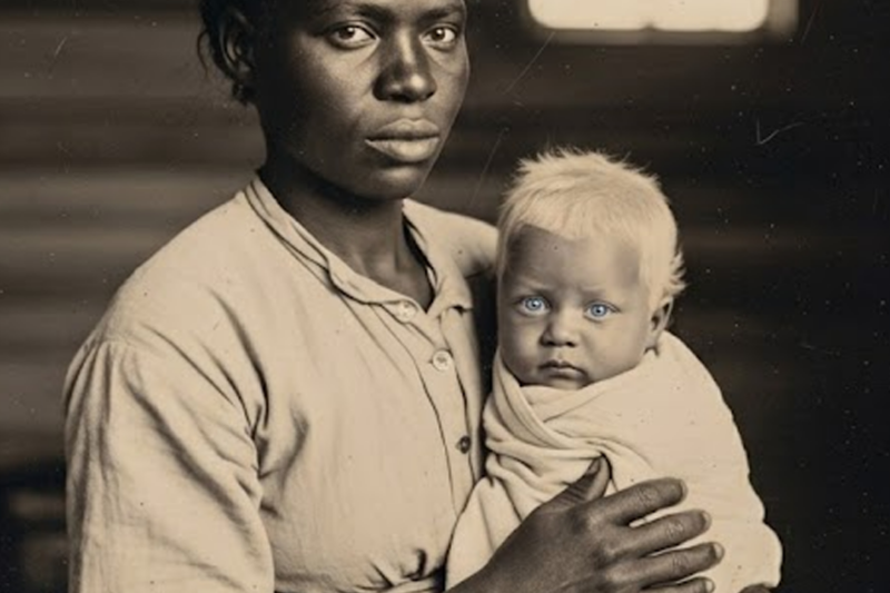 VIRGINIA DISCOVERED SLAVE BABIES WITH EMERALD EYES AND BLONDE HAIR — ALL FROM ONE FATHER