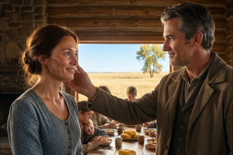 She Arrived as a Stranger to Cook for His 7 Sons — The Widowed Rancher Never Saw It Coming