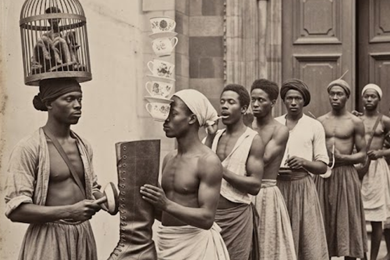 THE BIZARRE RITUAL EVERY SLAVE HAD TO PERFORM AT THE BARON’S DOOR