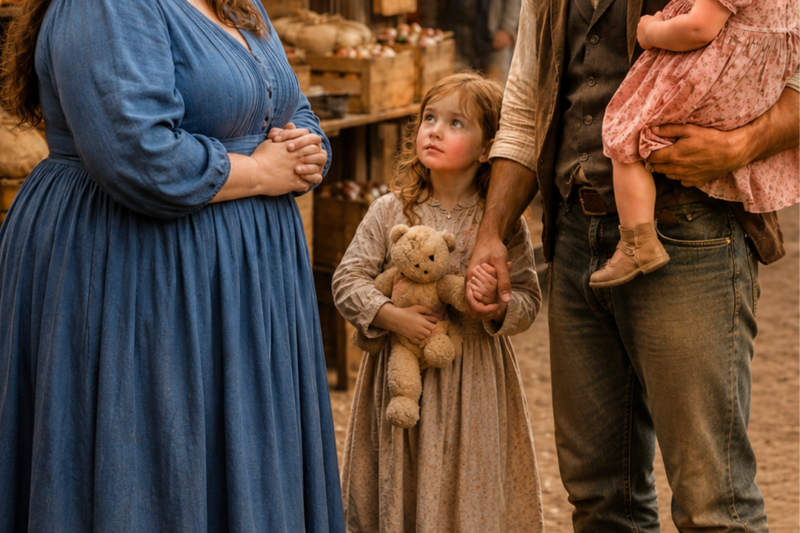 “I’M NOT FIT FOR ANY MAN… BUT I CAN LOVE YOUR CHILDREN,” THE CURVY WOMAN SAID — THE COWBOY HAD NO WORDS