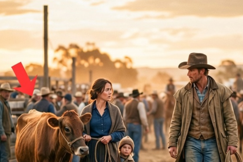 A WIDOW SELLS HER LAST COW, BUT A COWBOY BUYS IT AND RETURNS IT WITH A LIFE-CHANGING OFFER