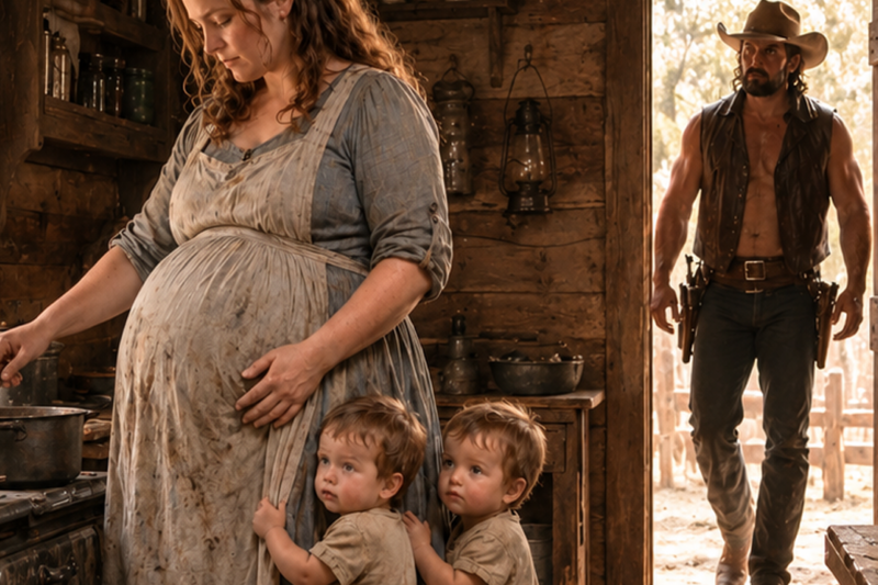 HE HIRED A STRUGGLING WIDOW FOR SIMPLE HELP… BUT HER STRENGTH CHANGED THE COWBOY’S HEART FOREVER