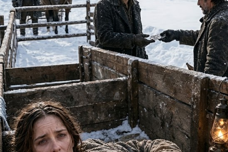 Pregnant Girl Sold By Her Own Brother In The Snow — Until A Quiet Cowboy Chose To Give Her A Home