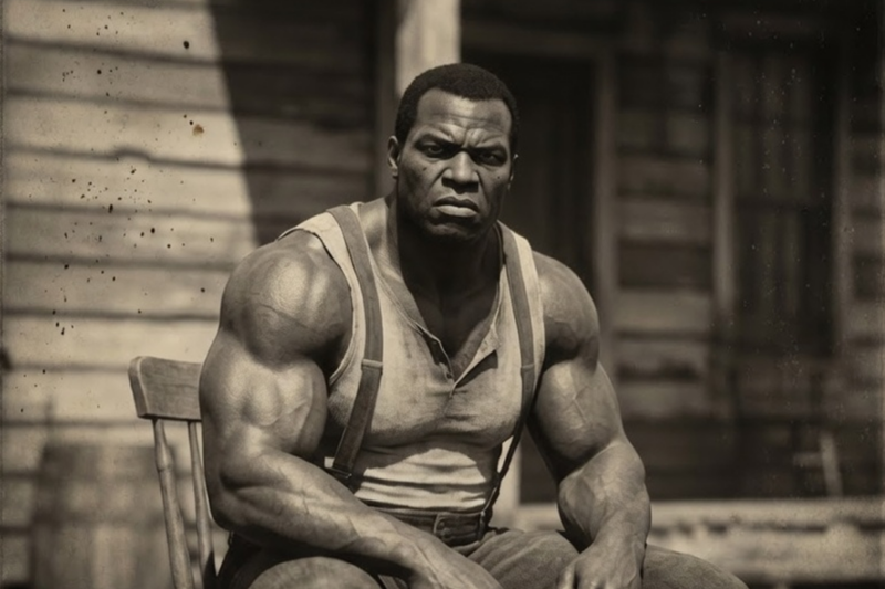 THE BLACK MAN SO STRONG THAT TWELVE OVERSEERS COULD NOT RESTRAIN HIM